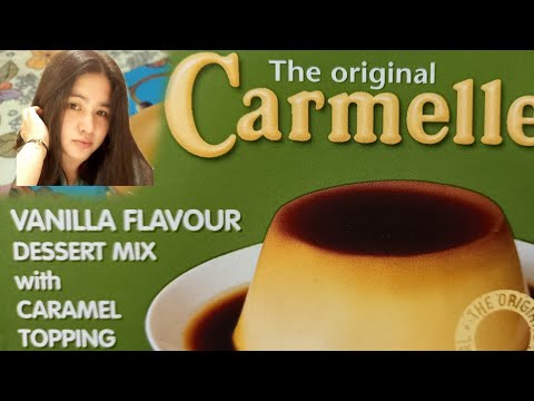 CARMELLE VANILLA FLAVOUR DESSERT MIX WITH CARAMEL TOPPING|CREAM CARAMEL