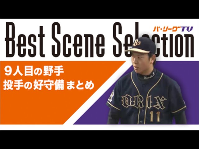 《Best Scene Selection》投手の好守備まとめ