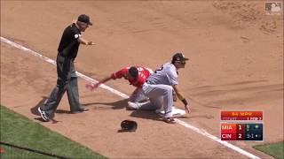 Billy Hamilton Stealing Highlights 2017 (Cincinnati Reds)