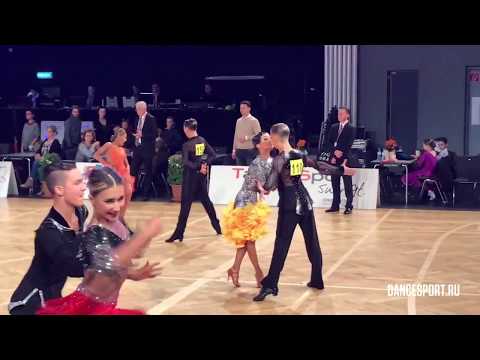 Danila Boriskin - Elizaveta Ulianova, RUS, 1/2 Samba