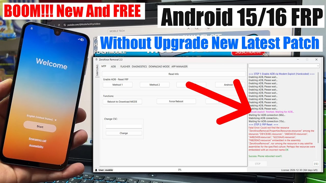 New Method 2026 Samsung FRP Unlock Android 15/16 | All Samsung FRP Bypass 10000% Working Method✅