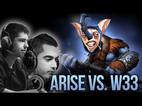 EPIC Battle | Ar1Se- Magnus vs. w33 Meepo | Dota 2