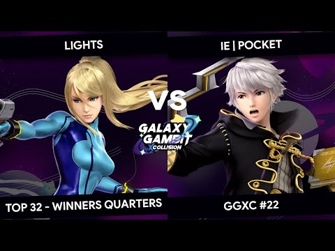 GGxC 22 - Lights (Zero Suit Samus) Vs IE Pocket (Robin) - Top 32 - Winners Quarters