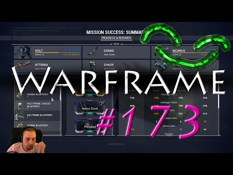 Warframe Let's Play #173 Volt Prime Chassis and other new Stuff