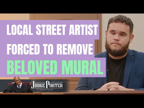 Local Street Artist Forced To Remove Beloved Mural.
