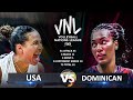 USA vs Dominican Republic | Women's VNL 2024