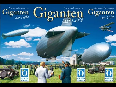 Гиганты воздуха Настольная игра Giganten der Lufte, Airship