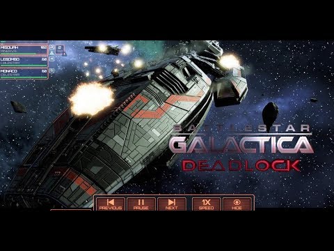 Battlestar Galactica Deadlock - Minerva Battlestars