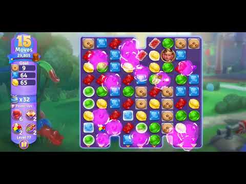 Willy Wonka's World of Candy - Level 77 Complete - No Hacks / No Boosters (Android/IOS)