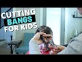 How To Cut Children S Bangs Or Cut Your Own Bangs Tips On How To Cut Feather And Layer Your Bangs