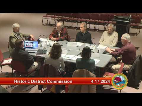 4.17.2024 Historic District Commission