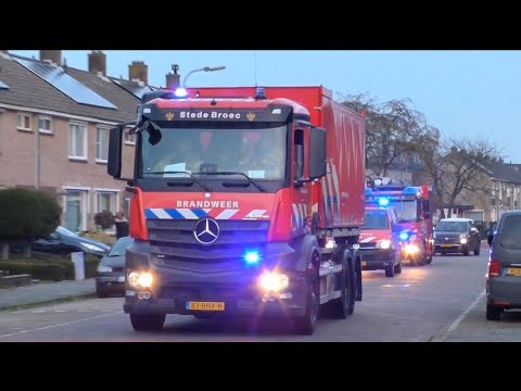Jubileumavond Brandweer Stede Broec haalt met spoed oud Korpsleden op