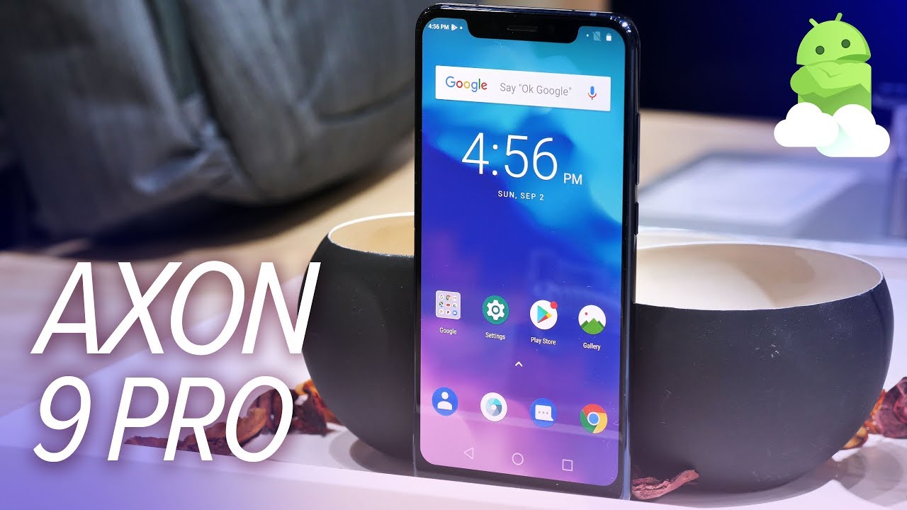 ZTE Axon 9 Pro Impressions: Hands-on from IFA 2018! - YouTube