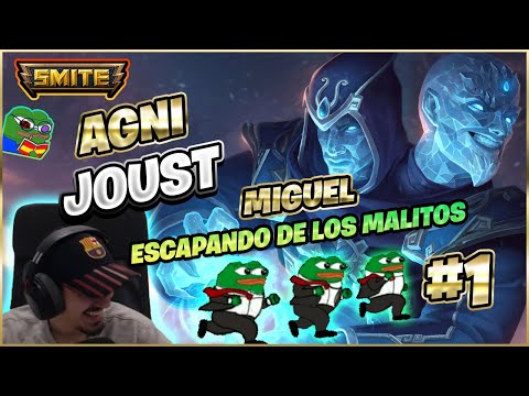 AGNI, EMPEZAMOS NUEVA SERIE | Julio | Smite Ranked Joust DuoQ | Aventuras En Joust Con Miguel #1 📸