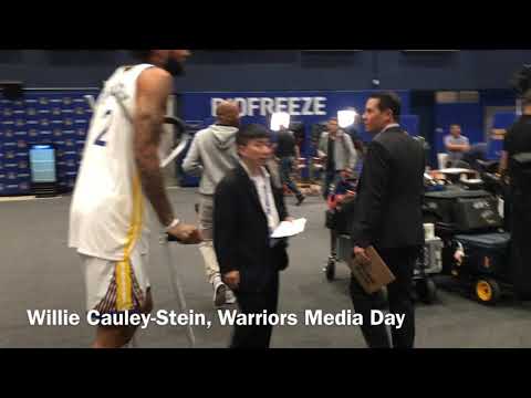 Willie Cauley-Stein getting used to crutches