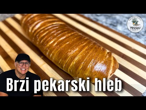 Ne kupujem više hleba! Novi jednostavan pekarski recept za brzi hleb za 5 minuta.