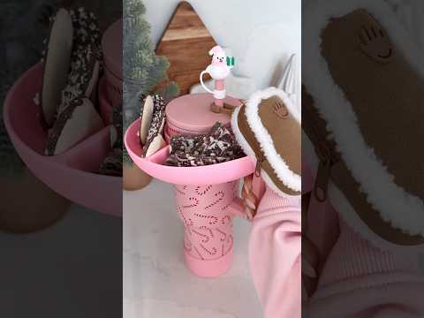 Restocking my tumbler for a winter walk ❄️ #winter #restock #tumbler #packing #asmr #satisfying #yum