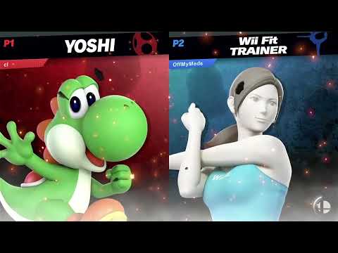 Clune (Yoshi) vs SuperKernel (Wii Fit Trainer) - WR3 - Summer Select 8!