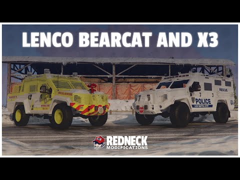 2022 Bearcat & Firecat SWAT Trucks | GTA5 Vehicle Model Showcase