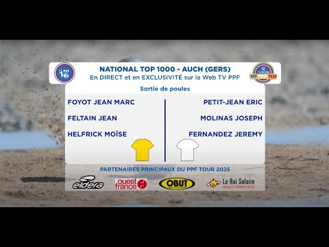 PPF TOUR 2025 National - AUCH - Sortie de poules - FOYOT / PETIT-JEAN.