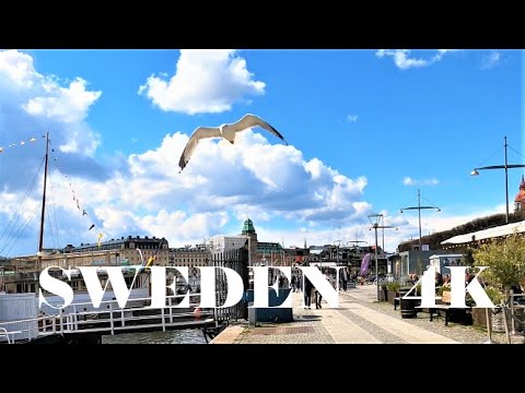 STOCKHOLM WALK 4K: Djurgårdsbron - Strandvägen