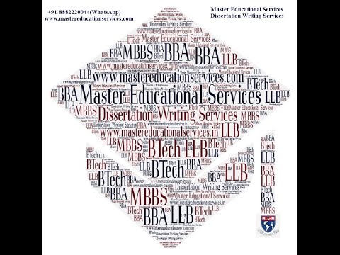 Dissertation Writing Services in Delhi