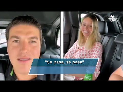 Mariana Rodríguez se burla del “inglés británico” de Samuel García