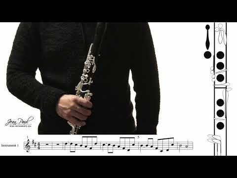 Learn How to Play La Vie en Rose ( Clarinet - Tutorial )