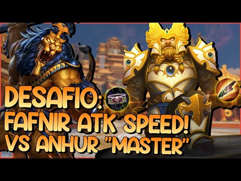 RANKED DUEL | FAFNIR ATTACK SPEED | SMITE BR