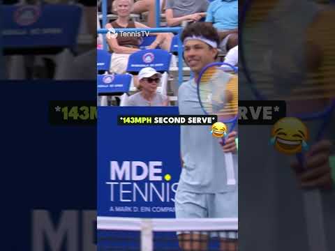 Shelton's Serve Is INSANE 😅