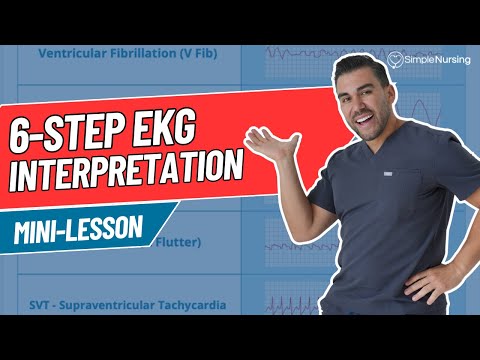 ECG Interpretation Made Easy: 6 Simple Steps for Nursing Students | Mini Lesson Series