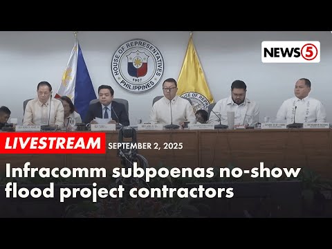 LIVE | House Infracom probes anomalous flood control projects (September 2, 2025) | PART 2