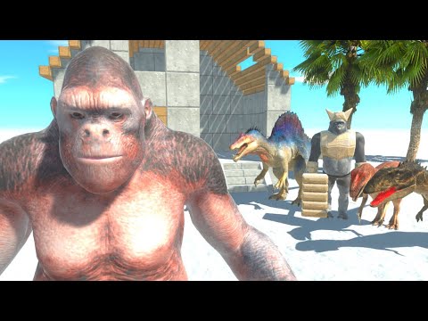 PRIMATES + CARNIVORE DINOS INVADE GORO'S HOUSE  -  ARBS