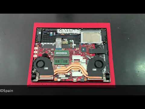 How to Battery Replacement Asus ROG Strix G531G Disassembly