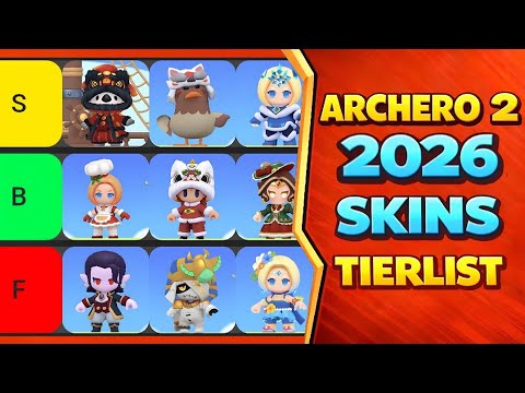 Archero 2: All Hero Skins 2026 PvP & PvE Tierlist