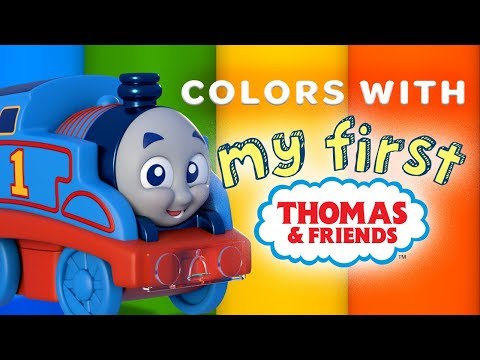 Learn Colors with My First Railways | Playing Around with Thomas & Friends | Thomas & Friends
