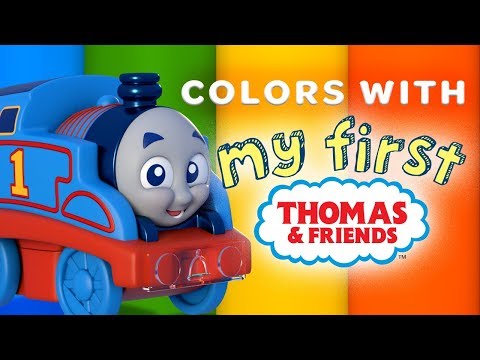 Learn Colors with My First Railways | Playing Around with Thomas & Friends | Thomas & Friends - Kids TV Series, Kingdom Kids Zone - Thomas & Friends