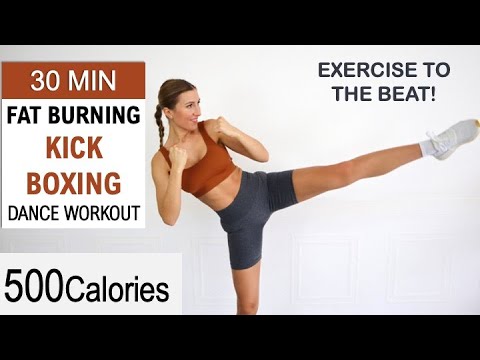 30 Min Fat Burning Kickboxing DANCE Workout | Sweaty HIIT | Exercise to the Beat | No Repeat