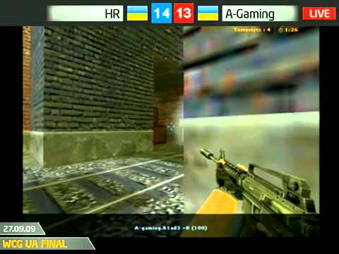 HellRaisers vs. A-gaming wcg ua 2009 FINAL de_train