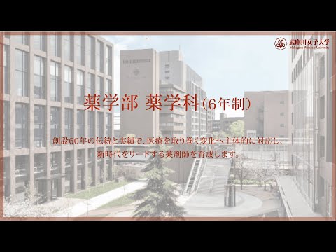 経営学科 武庫川女子大学 薬学部 薬学科