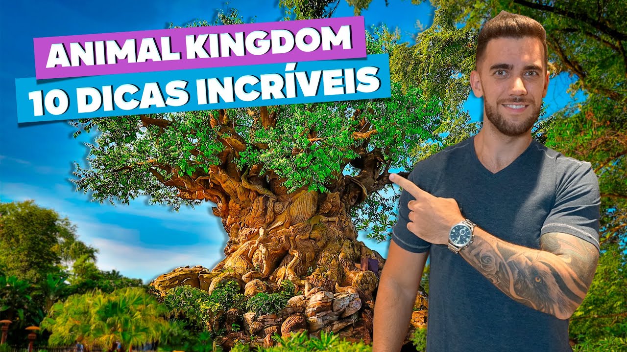 10 dicas incríveis do ANIMAL KINGDOM! Um dos parques da Disney Orlando!