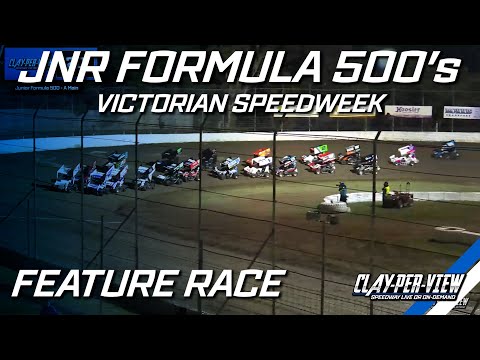Formula 500 Juniors | Victorian Speedweek - Simpson - 27th Dec 2024 | Clay-Per-View