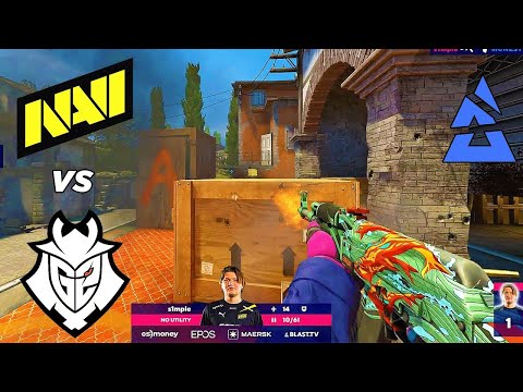 EPIC GAME! - NaVi vs G2 - HIGHLIGHTS - BLAST Premier l CSGO