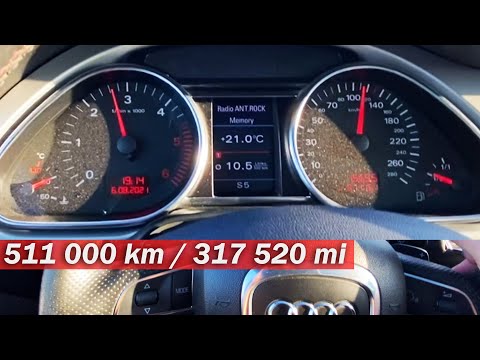 2008 Audi Q7 3.0 TDI V6, 0-100km/h Acceleration (511 000 km) - different car review