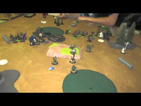 eStryker vs Witch Coven (50 point Warmachine Batrep) (Trevy's Batreps)