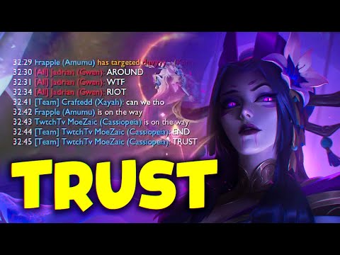 How The RANK 1 Cassiopeia Deals With Getting Camped | MoeZaic