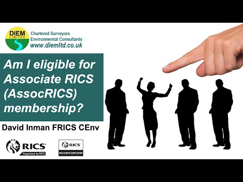 Am I eligible for Associate RICS (AssocRICS) membership?