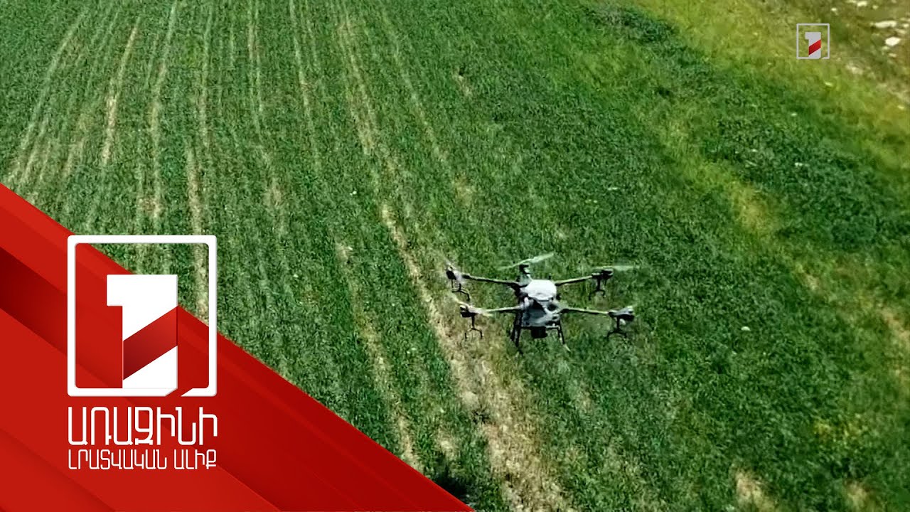 Դրոնը՝ այգում. անօդաչուները գյուղտարածքներ են սրսկում