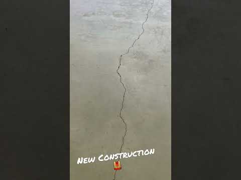 Hairline cracks are normal finds but these cracks are slightly larger. #newconstruction #atl #1k