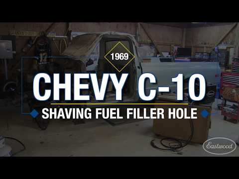 How To Shave/Fill a Gas Cap Filler Neck on a Chevy C10 Truck - Eastwood